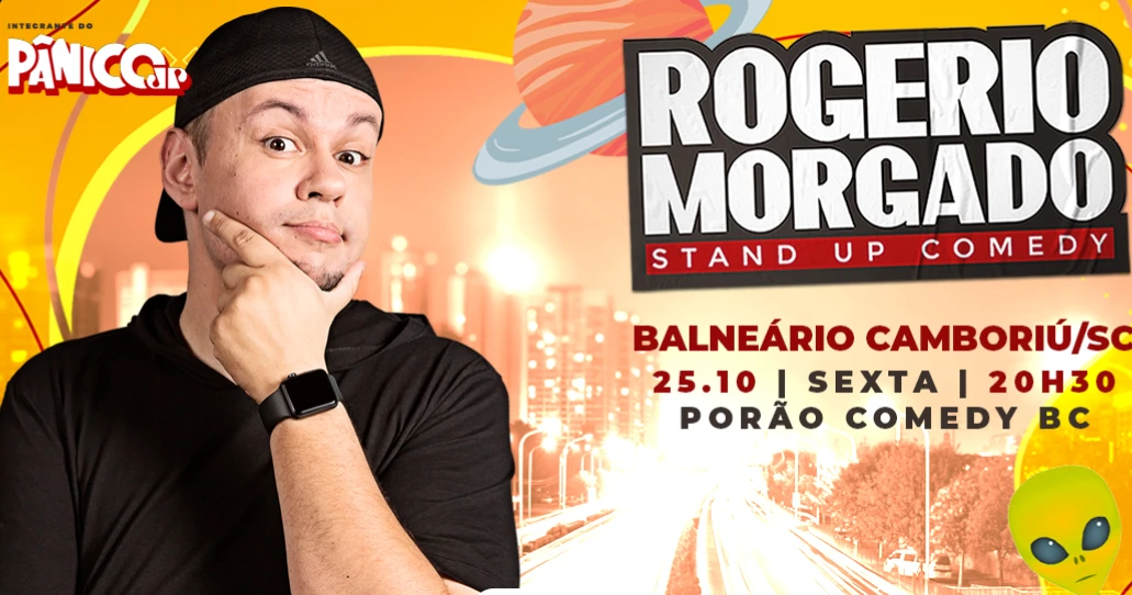 Rogério Morgado no Porão Comedy BC - 25/10