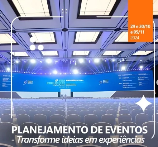 Planejamento de Eventos - Transforme ideias em experiências